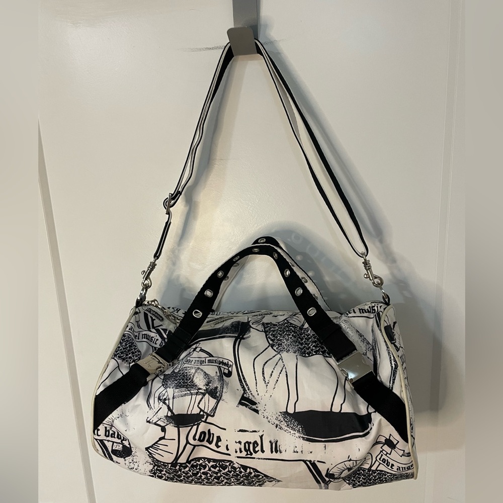 LeSportSac x Gwen Stefani L.A.M.B. RARE Y2K Vintage Duffle Bag / Gym Bag EUC - Picture 15 of 15
